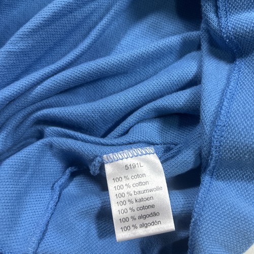 Camisa Lacoste Para Hombres 7 Azul Polo Logo Caimán Golf Preppy Clásica - Imagen 6 de 7