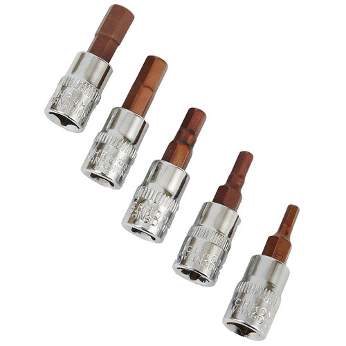 Useful Practical Premium Accessories Bit Socket 1/4 Inch 5PCS Hex Screw - Picture 3 of 12