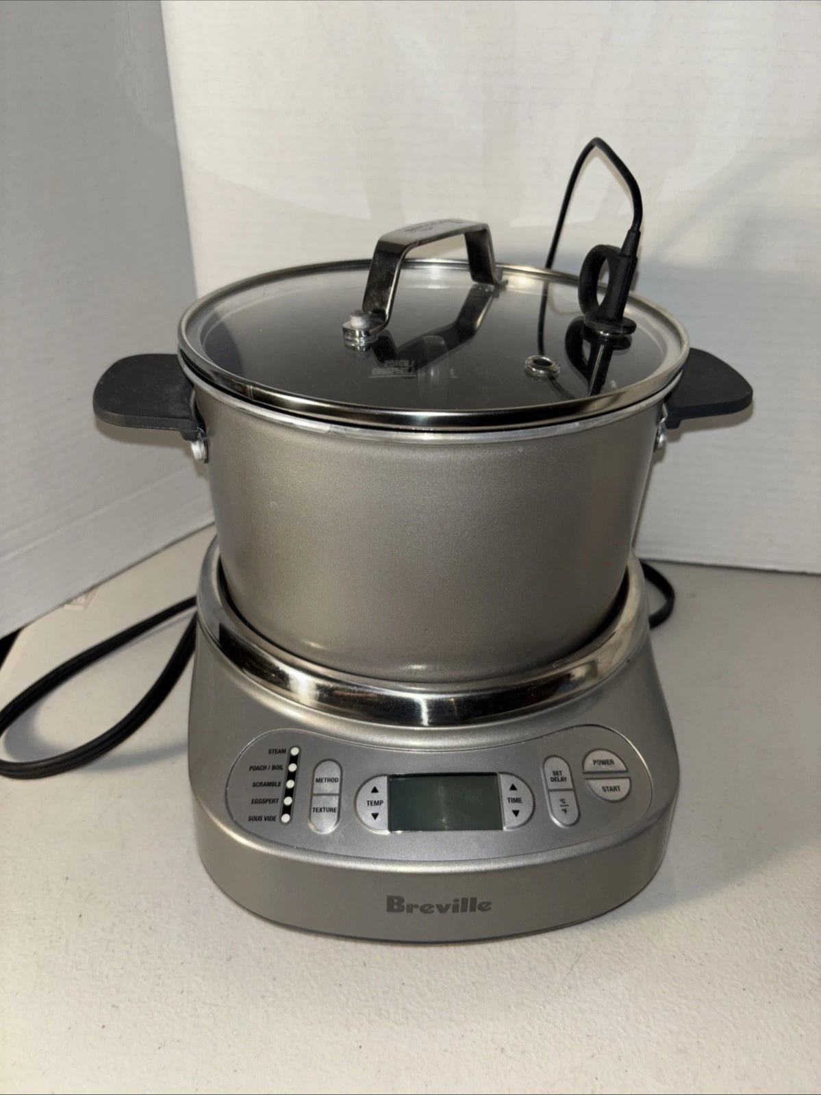 Breville BEG800 SILUSC The One Precision Egg Poacher Cooker Sous Silver Works!
Opens in a new window