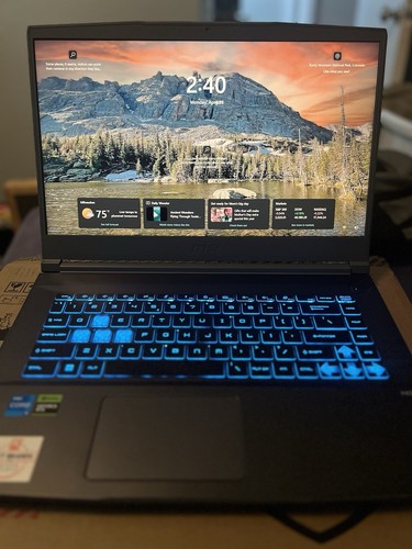 MSI THIN 15 15.6” B13VE GAMING LAPTOP - Picture 3 of 3
