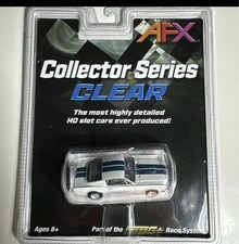 AFX Mega G 1965 Shelby Mustang GT350R white Slot car