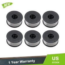 6 Rolls 4043 Aluminum ER4043 MIG Welding Wire 0.045" 1.2mm 1 lb Each Roll