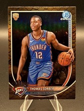 2025-26 Thomas Sorber Bowman Chrome Reptilian Refractor RC #BCV-15 Rookie SP