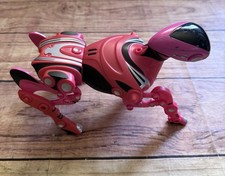 Original RoboPet WowWee 2005 Robot Dog RC Pink No Remote Tested