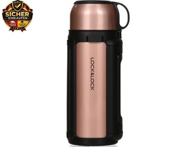 Isolierkanne 1,5 Liter - Thermoskanne mit Becher - Warmhaltekanne für Kaffee, 