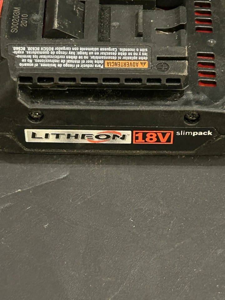 Taladro inalámbrico BOSCH 18V TALADRO 36618 con batería Foto 3 de 4