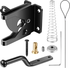 Self Locking Gate Gravity Latch Stainless Steel Spring Loaded with Adjustable Ga