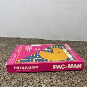 Pac-Man | Intellivision With Box And Manual CIB TESTED WORKS!