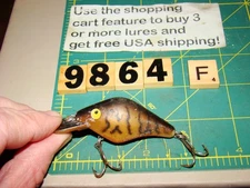 V9864 F TOM MANN'S CRAW COLOR RAZORBACK FISHING LURE