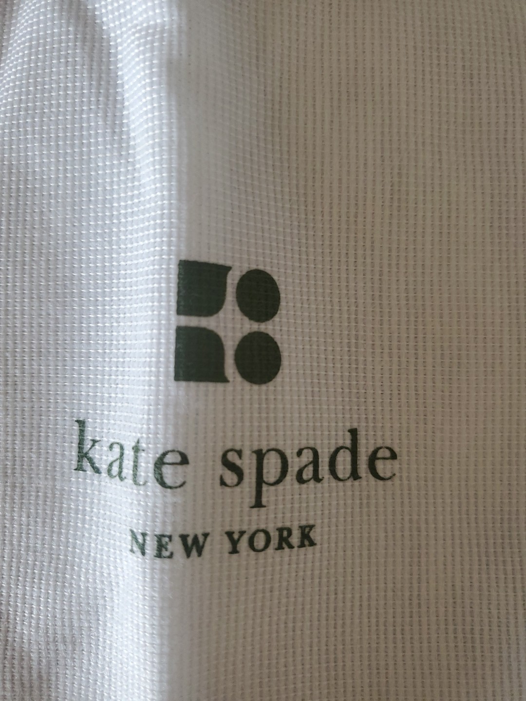KATE SPADE Dust Bag 17"H ×19" W Ivory Storage Bag 