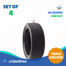 Set Of 4 Used 20545r17 Bridgestone Driveguard Plus Rft 88w - 5-6.532 Set Of 4 Used 20545r17 Bridgestone Driveguard Plus Rft 88w - 5-6.532