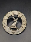 Lovat Scouts British Army Vintage Antique Military Cap Hat Badge. WW1 / WW2 Lugs