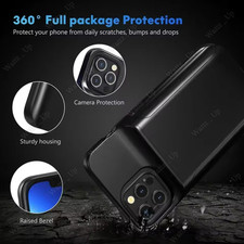 Power Bank Charging Cover Battery Charger Case For iPhone 17 16 15 14 13 12 11 X