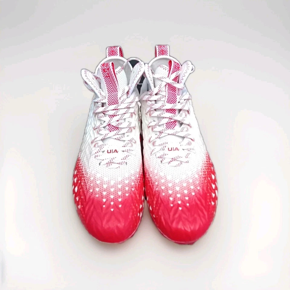 Talla 9 Under Armour Spotlight Clone 3.0 MC Blanco Rojo Hombre Arte 3026334-108  Foto 3 de 4