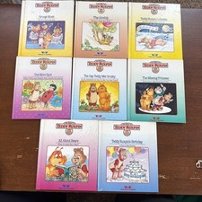 8 Vintage Teddy Ruxpin Hardcover Books NO Cassette Tapes Lot
