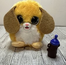 FurReal Fuzzalots Puppy ColorChange Interactive Feeding Toy LightsSounds WORKS