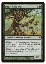 Battlewand Oak #197 (LP) Lorwyn LRW Magic MTG