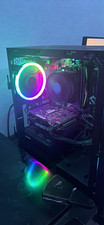 Custom Gaming Desktop Tower PC, Black, RGB Lighting, NVIDIA GeForce GTX