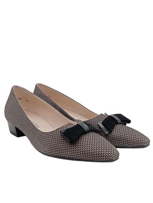 PETER KAISER Ballerines classiques Dames Ballerines T EU 37 brun-noir - Photo 1/4
