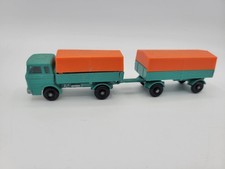 Vintage Lesney Matchbox Mercedes Truck No. 1  Trailer No. 2