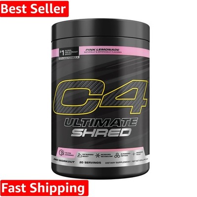 Cellucor Ultimate Shred Pre Workout Powder, Metabolism Supplement with Cayenn...
