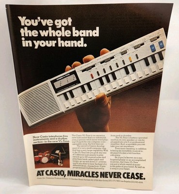 Купить vintage casio vl tone vl 1 electronic musical instrument