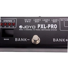 Joyo PXL-PRO Loop Switcher Effects Pedal, Black