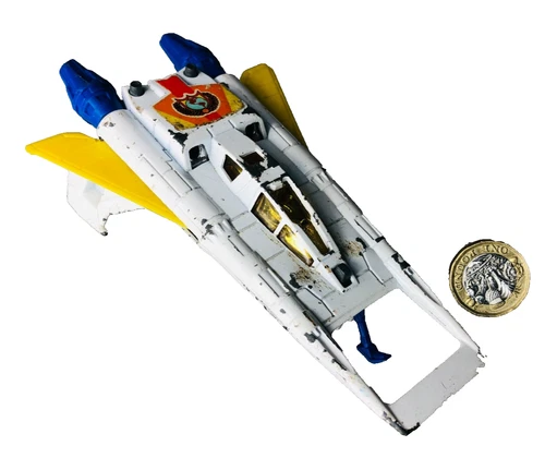 Toy Car Corgi Buck Rogers Star Fighter 1980 Vintage ra