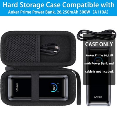 khanka for Anker Prime Power Bank, 26,250Mah 26250mAh 300W, Black