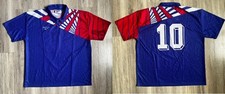 REEBOK SOCCER JERSEY 1990s VINTAGE FOOTBALL SHIRT size 2XL Camiseta OLD # 10