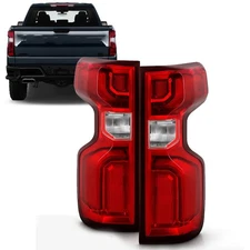 For Chevy Silverado 1500 2019-2024 2025 LED Tail Lights Rear Lamps Left+Right