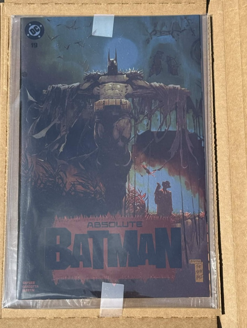 ABSOLUTE BATMAN #19 MANNBOYZ SETH MANN FOIL WRAPAROUND VARIANT | eBay