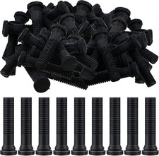 150 Pcs Chicken Plucker Fingers Black Rubber 3/4 Inch Holes for Poultry Feathers