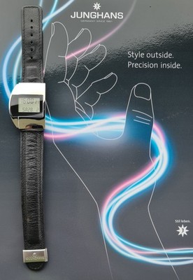 Funkuhr Junghans MEGA 1 Titan glänzend- 26/0011 1701 / sehr guter Zustand 