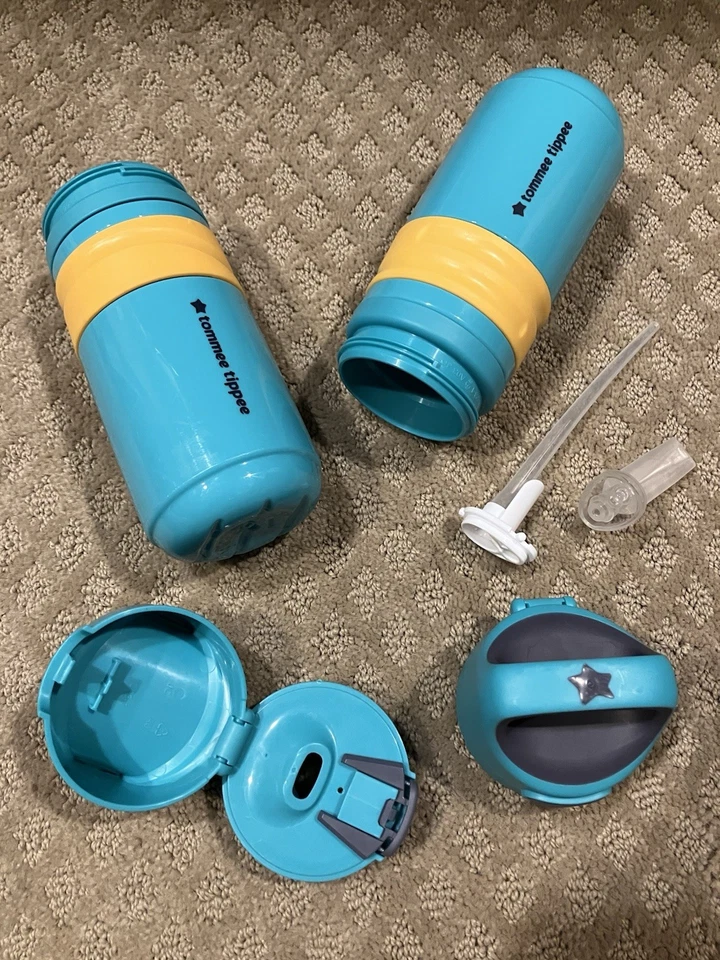 Copo esportivo Tommee Tippee Superstar isolado flip top | 11 oz, 18+ meses - Imagem 4 de 4