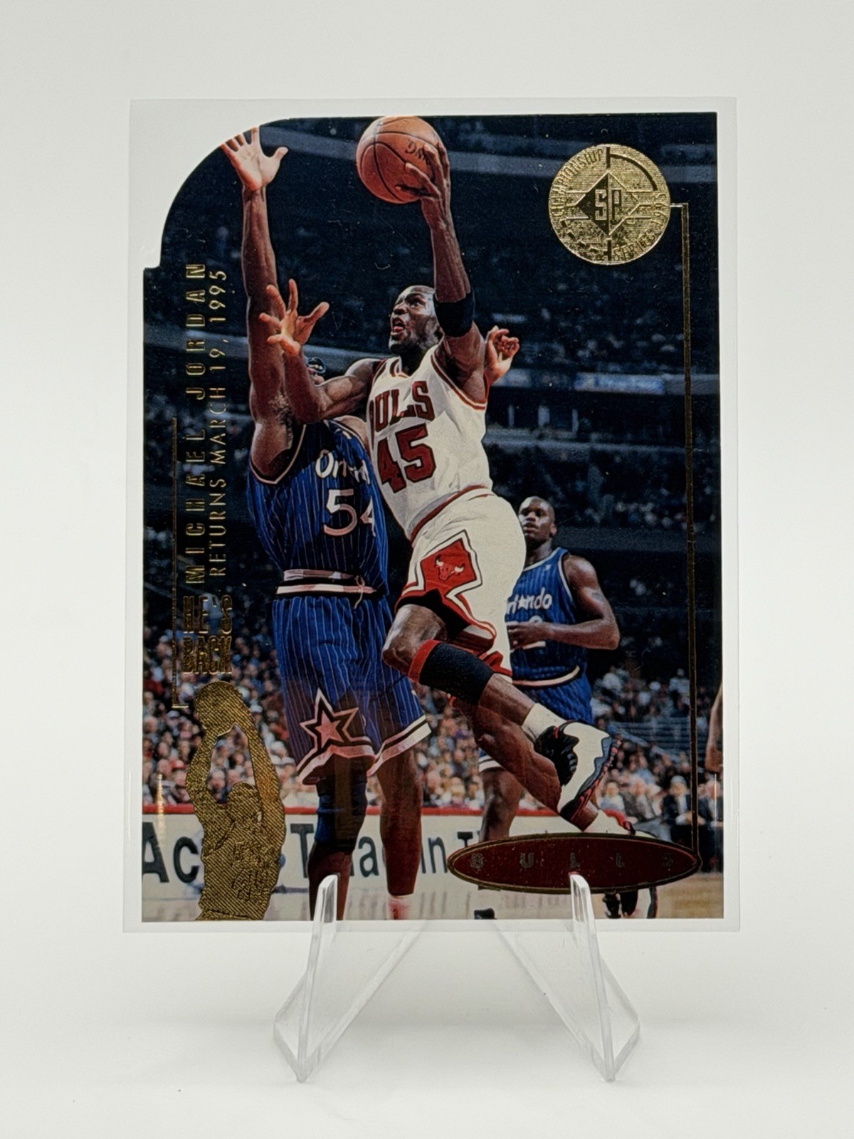 1994-95 SP Championship #41 Michael Jordan Chicago Bulls Die Cuts MINT