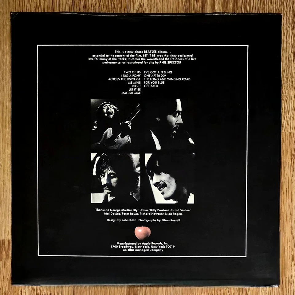 The Beatles LET IT BE O riginal 1970 FACTORY SEALED FIRST PRESSING GORGEOUS! - Image 2 of 4