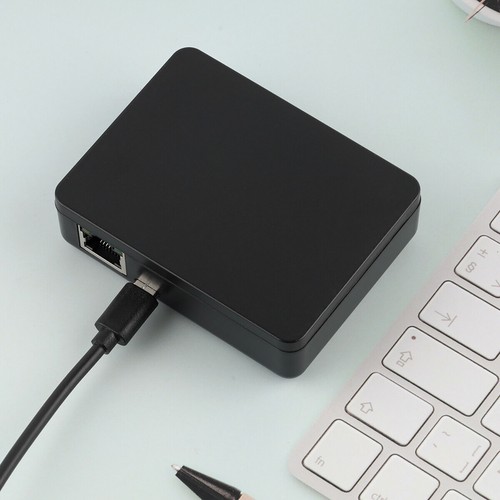 1 PC 1/4 1000Mbps Black ABS RJ45 LAN Network Splitter Adapter Accessories - 第 13/18 張圖片