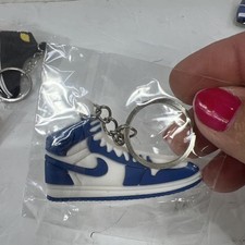 Nike Air Jordan Shoe Key Chain Charm Fobs Back Pack 2D Flat Rubber 2.5x1.25  