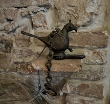 Antica Lanterna Ad Olio Persiana  XIX  ( 1800 )