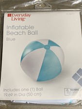 Beach ball for pool party 20" Out Doors Fun Blue Sale