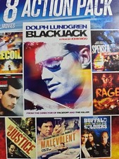 8-Movie Action Pack, Vol. 6 DVD, 2013, 2-Disc Set 