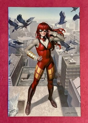 Jackpot And Black Cat #1 Junggeun Yoon 1:100 Virgin Variant Marvel