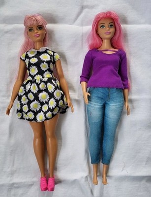 Barbie Fashionistas #48 Daisy And Dreamhouse Adventures Daisy Pink Hair Dolls