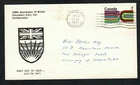 Canada #552, 1971 7¢ B. C. Centennial, R. Smith cachet FDC