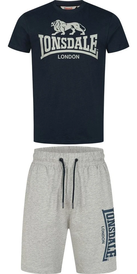 Lonsdale Mair T-Shirt & Shorts Set Normale Passform - Bild 1 von 1