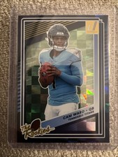 2025 Donruss The Rookies Cam Ward Blue Foil Colormatch #1 (RC) Titans