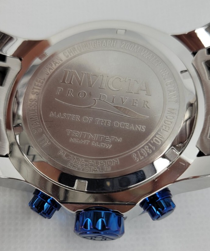 Montre Plongeur Invicta Pro Diver Master Of The Ocean - Réf. 10782, étanche 300m, Acier, Occasion