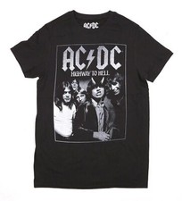 AC DC T Shirt Men's Black Highway to Hell Size: Small.
