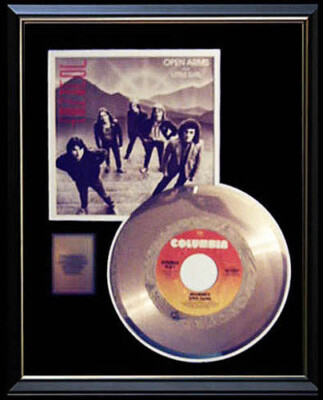 JOURNEY OPEN ARMS GOLD RECORD W/ SLEEVE RARE NON RIAA AWARD RARE! | eBay